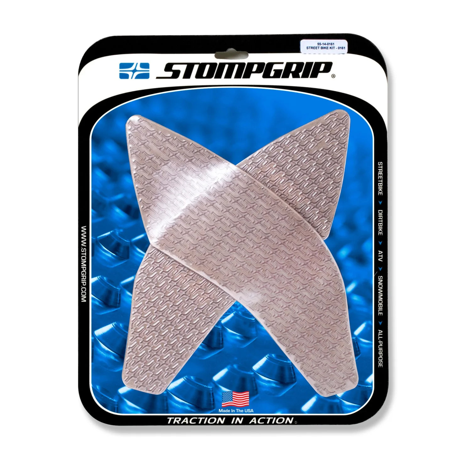 Stompgrip Traction Pads klar, für Honda CB300R / CB(R)650R, 2019-2025 ab Bj. 2019 - 2022