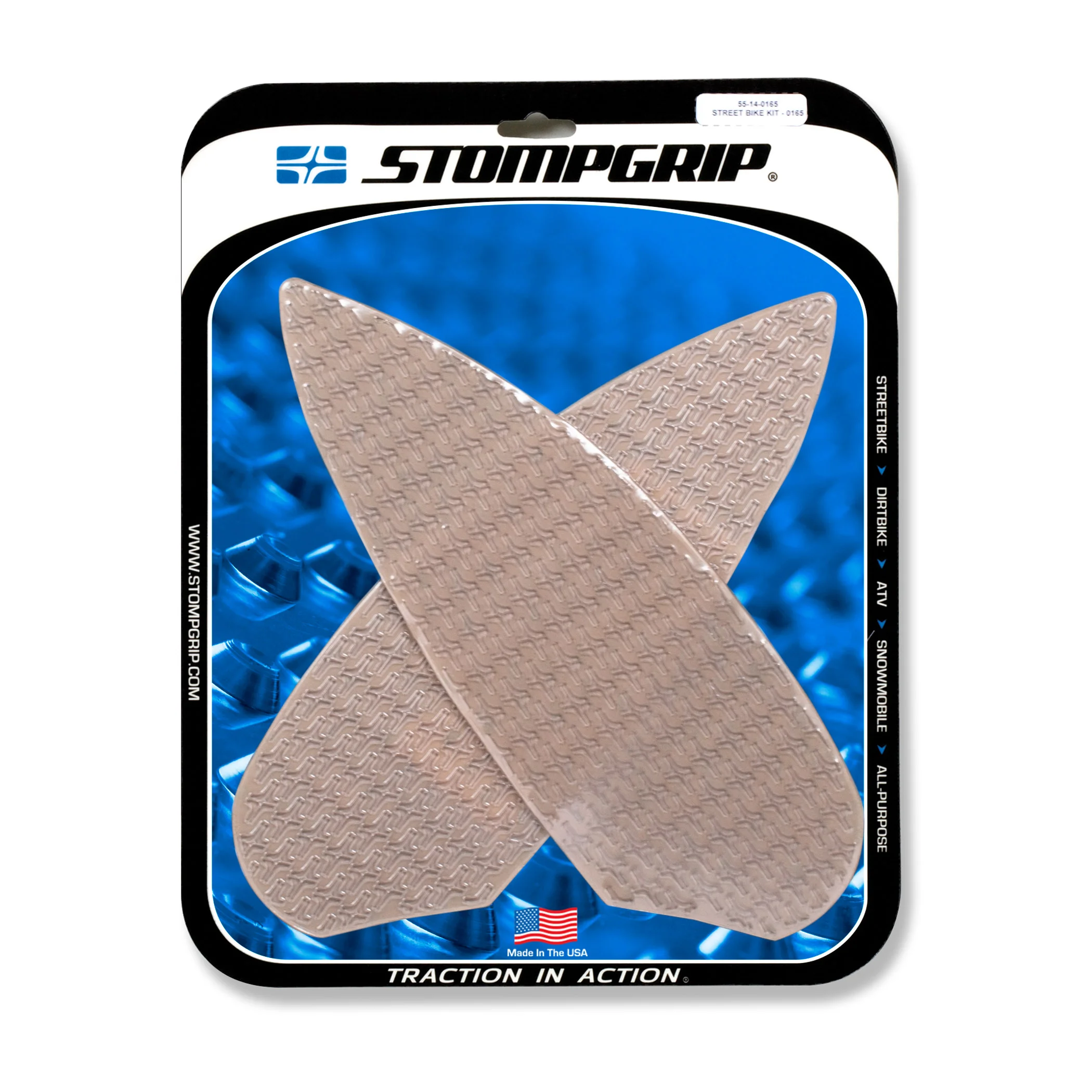 Stompgrip Traction Pads klar, für BMW M1000R, 2023-2025, M1000RR,S1000R, 2021-2025, S1000RR, 2020-2025 ab Bj. 2023 - 2024