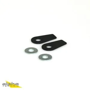 Adapterplatten für die Montage von LED-Mini Blinker vorne für BMW S1000RR K10