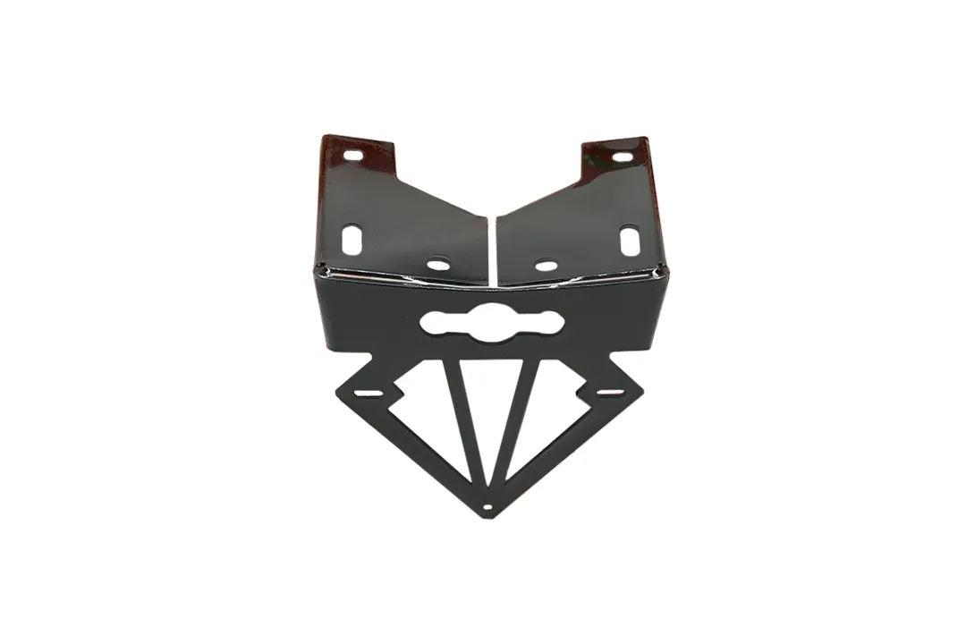 TRW Kennzeichenhalter Aluminium schwarz für Suzuki GSX-R 1000 Modelljahr 2003-2004