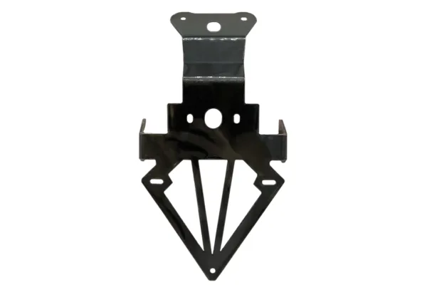 TRW Kennzeichenhalter Aluminium schwarz für Triumph Speed Triple 1050 Modelljahr 2005-2007