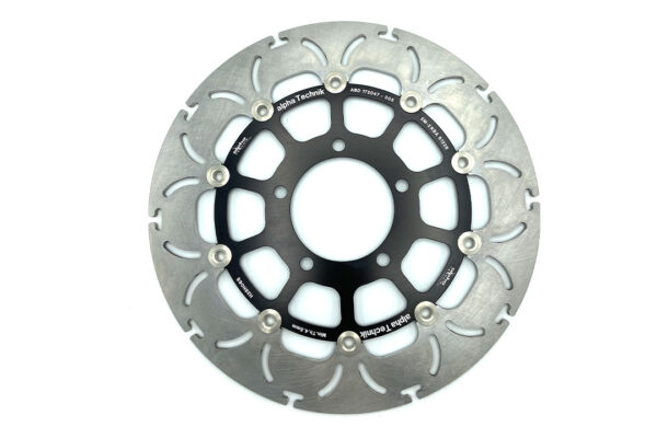 Bremsscheibe Omega-Design ABD33, vorne für Kawasaki ER6f, ER6n, Versys 1000 / 650, Z1000, Z750, ZX10R Ninja, ZX6R Ninja ab Bj. 2006 - 2007