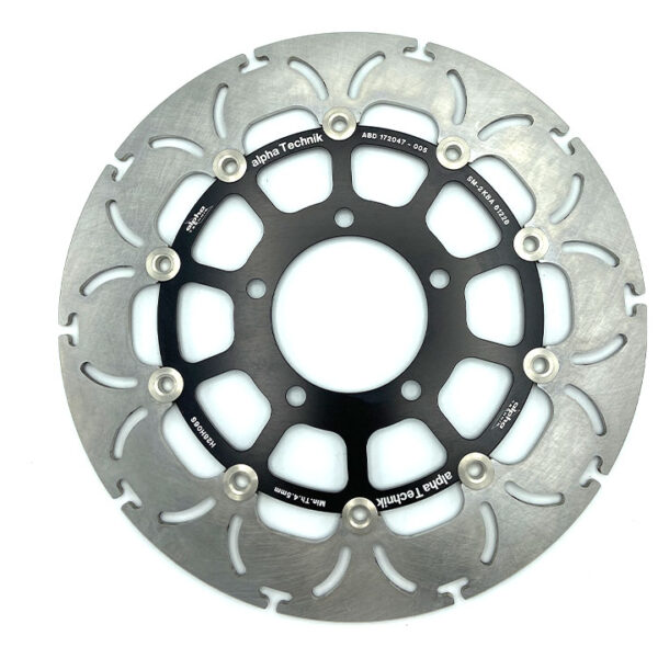 Bremsscheibe Omega-Design ABD33, vorne für Kawasaki ER6f, ER6n, Versys 1000 / 650, Z1000, Z750, ZX10R Ninja, ZX6R Ninja ab Bj. 2006 - 2007