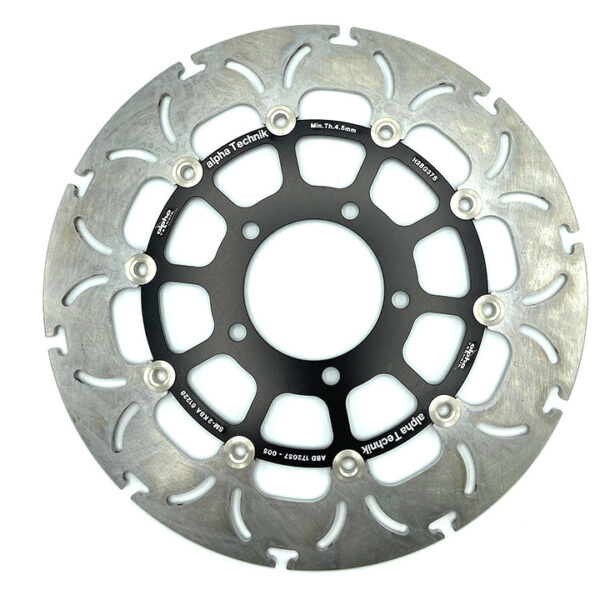 Bremsscheibe Omega-Design ABD33, vorne für Kawasaki ZX10R, ZX6R, Versys 1000, GTR1400, ZZR1400, Z800, Z1000 ab Bj. 2008 - 2009
