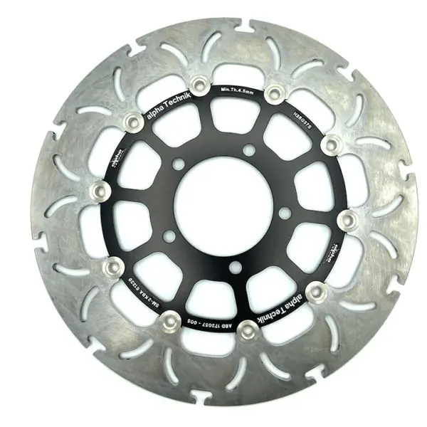 Bremsscheibe Omega-Design ABD33, vorne für Kawasaki ZX10R, ZX6R, Versys 1000, GTR1400, ZZR1400, Z800, Z1000 ab Bj. 2008 - 2009