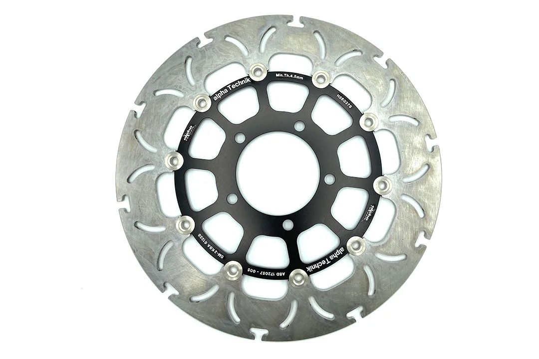 Bremsscheibe Omega-Design ABD33, vorne für Kawasaki ZX10R, ZX6R, Versys 1000, GTR1400, ZZR1400, Z800, Z1000 ab Bj. 2008 - 2009