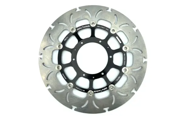 ABD33  Bremsscheibe floating im Omega-Design vorne für Honda CBR600RR 2003-2017, CB1000R 2008-2016, CBR1000RR 2005-2007 ab Bj. 2008 - 2016
