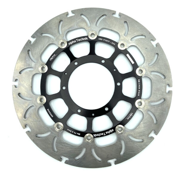 ABD33  Bremsscheibe floating im Omega-Design vorne für Honda CBR600RR 2003-2017, CB1000R 2008-2016, CBR1000RR 2005-2007 ab Bj. 2008 - 2016
