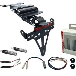 Kennzeichenhalter-Blinker-Kit IDEA (vorne + hinten) für Yamaha Tenere 700 ab Modelljahr 2019