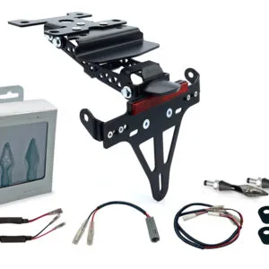 Kennzeichenhalter-Blinker-Kit X-LED (vorne + hinten) für Yamaha Tenere 700 ab Modelljahr 2019