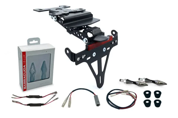 Kennzeichenhalter-Blinker-Kit X-LED (vorne + hinten) für Yamaha Tenere 700 ab Modelljahr 2019