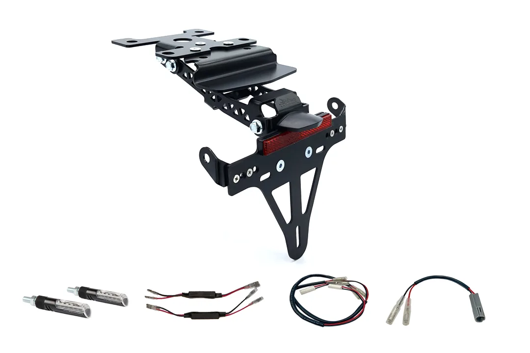 Kennzeichenhalter-Blinker-Kit IDEA für Yamaha Tenere 700 ab Modelljahr 2019 (Hinten)