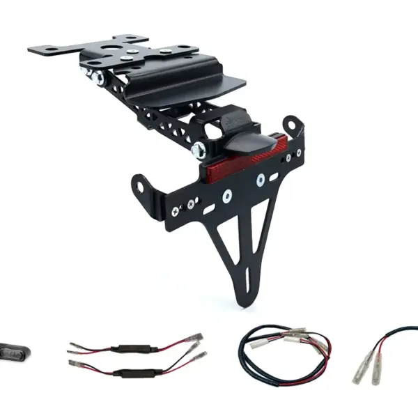 Kennzeichenhalter-Blinker-Kit M-LED für Yamaha Tenere 700 ab Modelljahr 2019 (Hinten)