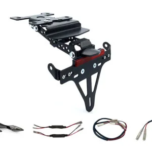 Kennzeichenhalter-Blinker-Kit X-LED für Yamaha Tenere 700 ab Modelljahr 2019 (Hinten)