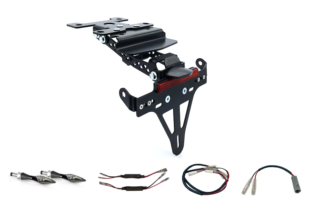 Kennzeichenhalter-Blinker-Kit X-LED für Yamaha Tenere 700 ab Modelljahr 2019 (Hinten)