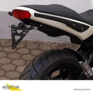 Kennzeichenhalter Kawasaki ER6F/ER6N;Typ EX650E/ER650E; Modelljahr 2012