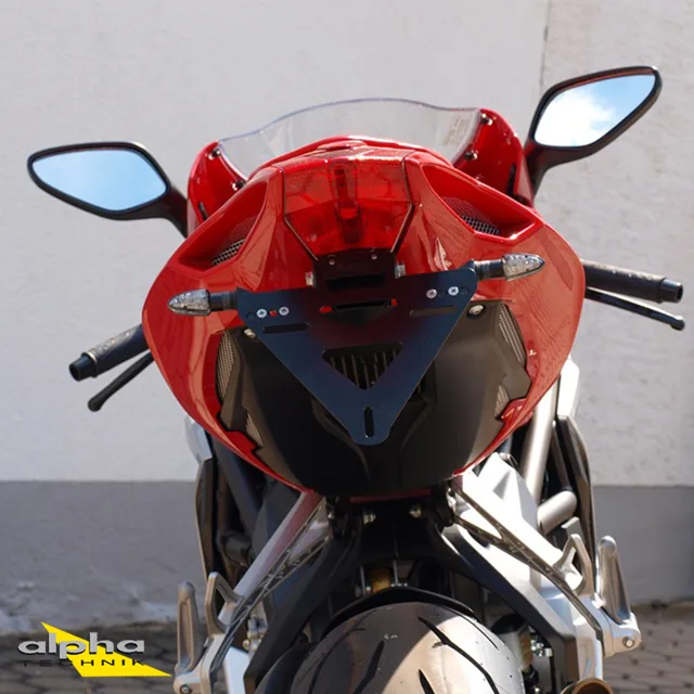 Kennzeichenhalter für MV Agusta 675 / 800, Typ F3, Modelljahr 2012