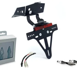 Kennzeichenhalter-Blinker-Kit X-LED (vorne + hinten) für KTM 690 SMC R; ab Modelljahr 2019