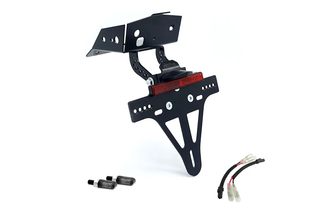 Kennzeichenhalter-Blinker-Kit M-LED für KTM 690 SMC R ab Modelljahr 2019 (Hinten)