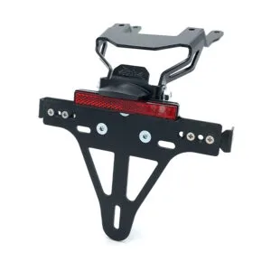 Kennzeichenhalter Edelstahl schwarz für KTM 790 Adventure, 890 Adventure, 890 SM T