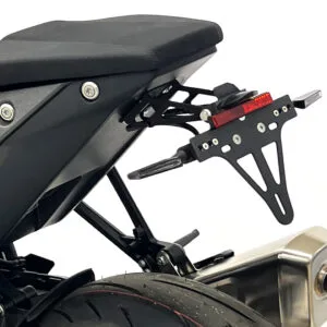 Kennzeichenhalter Edelstahl schwarz für KTM 990 Duke / 1390 Super Duke R, ab 2024
