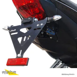 Kennzeichenhalter Triumph Street Triple,R; Typ L67LR; Modelljahr 2013