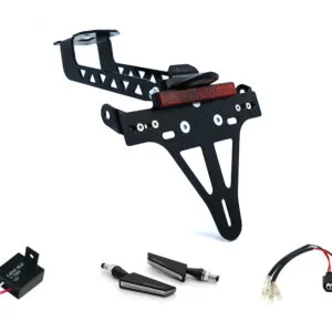Kennzeichenhalter-Blinker-Kit BSQN für Kawasaki Versys 1000 ab Modelljahr 2019 (Hinten)