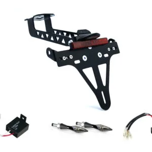 Kennzeichenhalter-Blinker-Kit X-LED für Kawasaki Versys 1000 ab Modelljahr 2019- (Hinten)