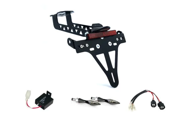 Kennzeichenhalter-Blinker-Kit X-LED für Kawasaki Versys 1000 ab Modelljahr 2019- (Hinten)