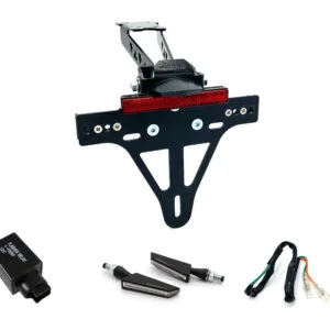 Kennzeichenhalter-Blinker-Kit BSQN für Honda CB500F Typ PC58 u. CBR500R PC57 ab Modelljahr 2017 (Hinten)