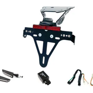 Kennzeichenhalter-Blinker-Kit BSQN für Honda NC700S/750S Typ RC61/70 ab Modelljahr 2012 (Hinten)