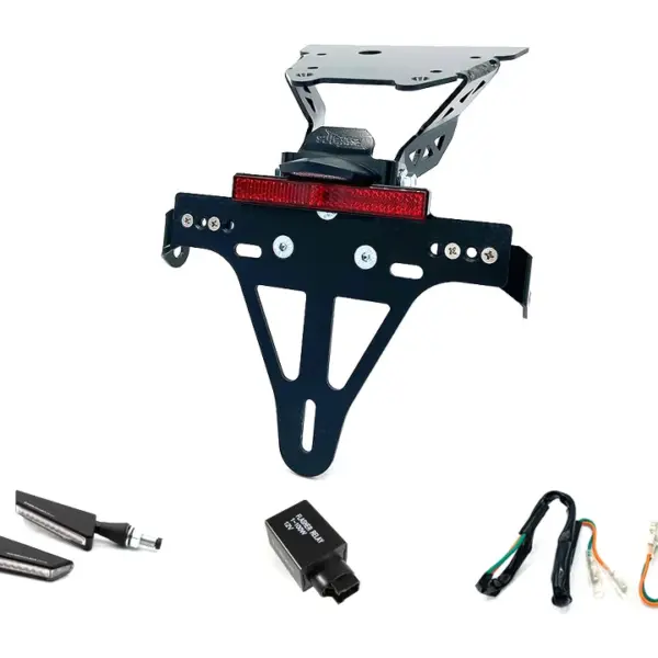Kennzeichenhalter-Blinker-Kit BSQN für Honda NC700S/750S Typ RC61/70 ab Modelljahr 2012 (Hinten)