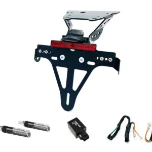 Kennzeichenhalter-Blinker-Kit IDEA für Honda NC700S/750S Typ RC61/70 ab Modelljahr 2012 (Hinten)