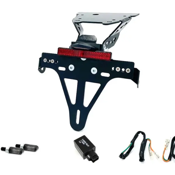 Kennzeichenhalter-Blinker-Kit MLED für Honda NC700S/750S Typ RC61/70 ab Modelljahr 2012 (Hinten)