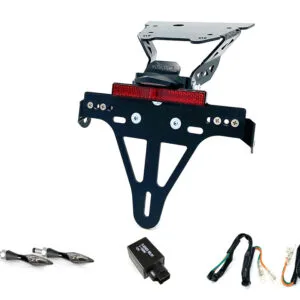 Kennzeichenhalter-Blinker-Kit XLED für Honda NC700S/750S Typ RC61/70 ab Modelljahr 2012 (Hinten)