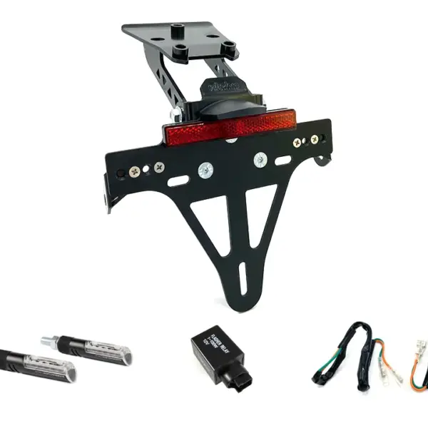 Kennzeichenhalter-Blinker-Kit IDEA für Honda CBR650F / CBR650FA und CB650F / CB650FA ab Modelljahr 2017- (Hinten)