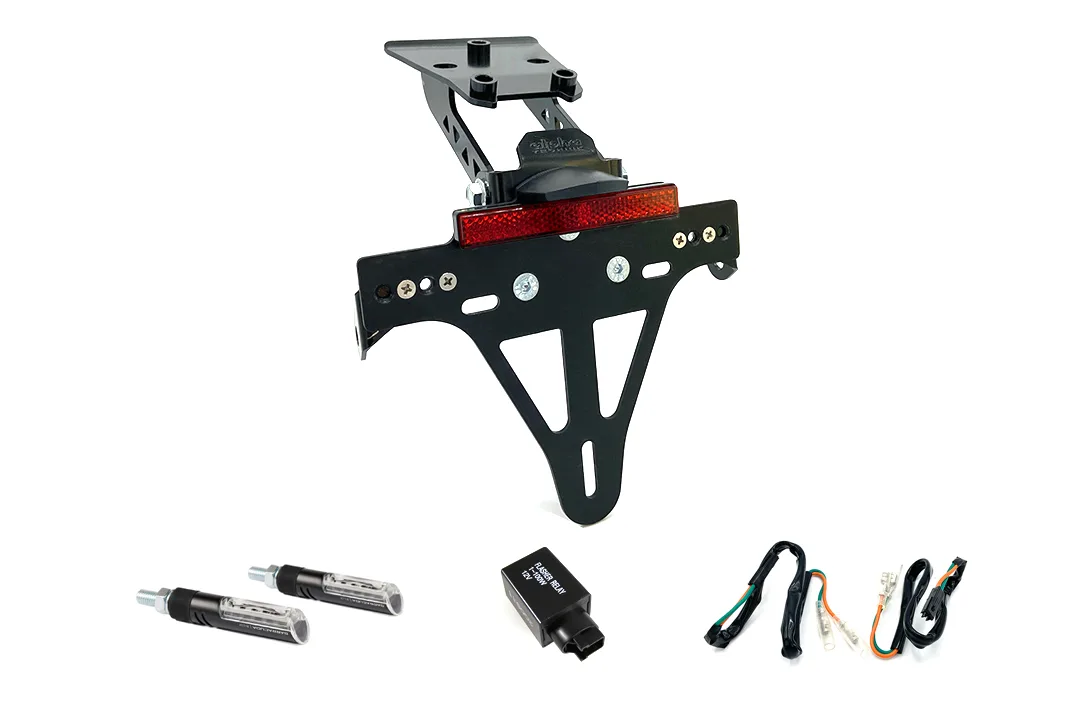 Kennzeichenhalter-Blinker-Kit IDEA für Honda CBR650F / CBR650FA und CB650F / CB650FA ab Modelljahr 2017- (Hinten)