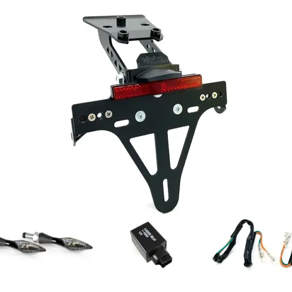 Kennzeichenhalter-Blinker-Kit X-LED für Honda CBR650F / CBR650FA und CB650F / CB650FA ab Modelljahr 2017 (Hinten)