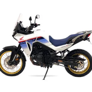 Kennzeichenhalter Edelstahl schwarz für Honda XL750 Transalp, Typ RD16 / RD17, ab 2023