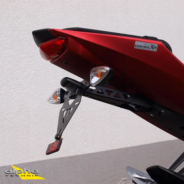 Kennzeichenhalter Yamaha YZF-R125; Typ RE11; Modelljahr 2014