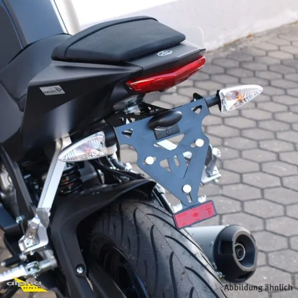Kennzeichenhalter für Yamaha MT125; Typ RE29; Modelljahr 2017