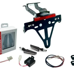 Kennzeichenhalter-Blinker-Kit SQ-LED (vorne + hinten) für Yamaha YZF-125R ab Modelljahr 2019