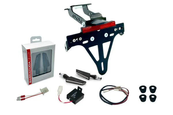 Kennzeichenhalter-Blinker-Kit SQ-LED (vorne + hinten) für Yamaha YZF-125R ab Modelljahr 2019