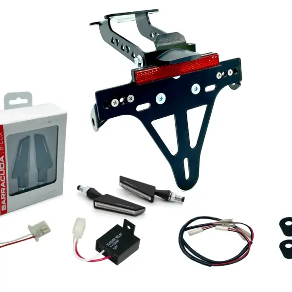 Kennzeichenhalter-Blinker-Kit SQ-LED (vorne + hinten) für Yamaha YZF-125R ab Modelljahr 2019