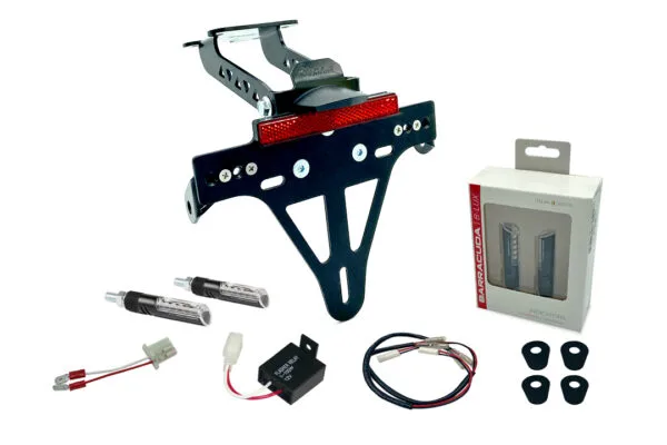 Kennzeichenhalter-Blinker-Kit IDEA (vorne + hinten) für Yamaha YZF-125R ab Modelljahr 2019