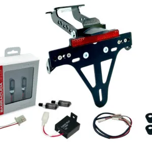 Kennzeichenhalter-Blinker-Kit M-LED (vorne + hinten) für Yamaha YZF-125R ab Modelljahr 2019