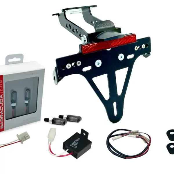 Kennzeichenhalter-Blinker-Kit M-LED (vorne + hinten) für Yamaha YZF-125R ab Modelljahr 2019