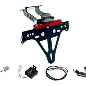 Kennzeichenhalter-Blinker-Kit SQ-LED für Yamaha YZF-125R ab Modelljahr 2019 (Hinten)