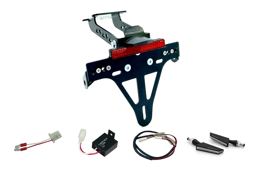 Kennzeichenhalter-Blinker-Kit SQ-LED für Yamaha YZF-125R ab Modelljahr 2019 (Hinten)