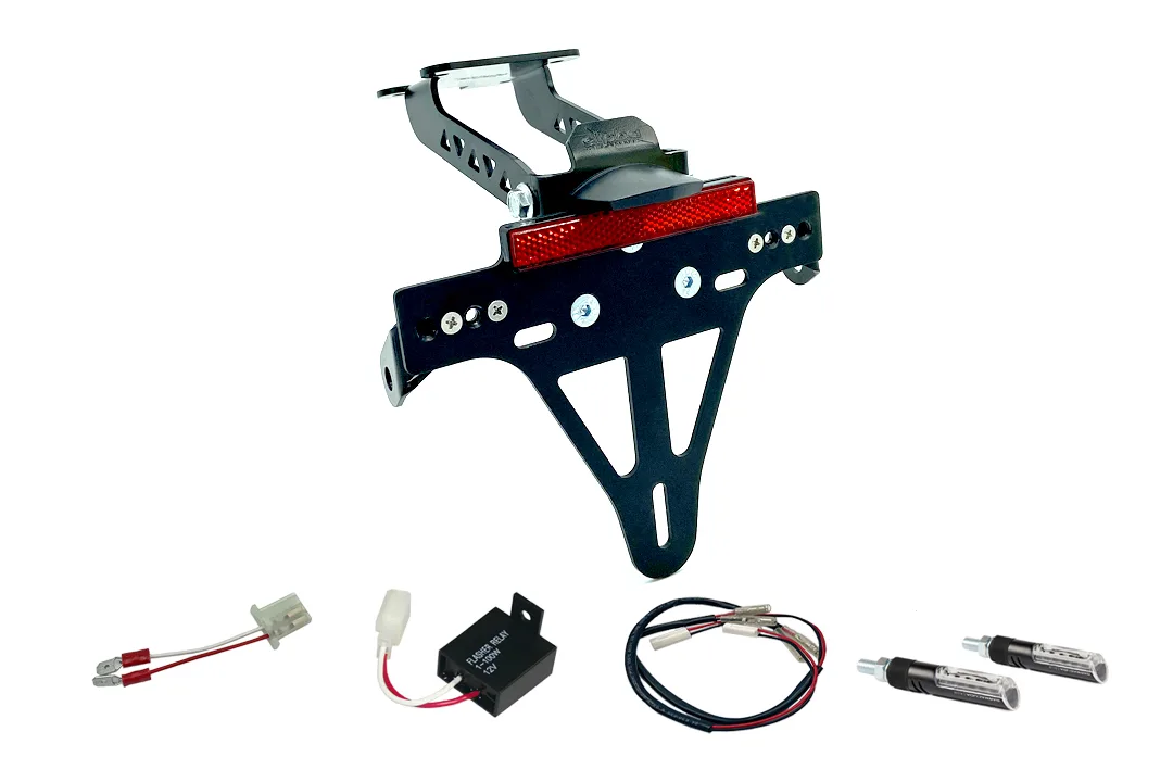 Kennzeichenhalter-Blinker-Kit IDEA für Yamaha YZF-125R ab Modelljahr 2019 (Hinten)